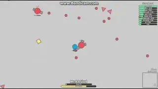 Стараемся дойти до 15 уровня diep.io 1 серия