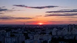 Таймлапс над Воронежем