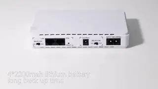 POE 431P 17W Mini UPS Power Supply For Modem And Wifi Router Wireless Phone