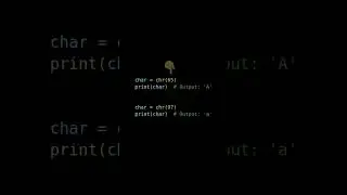 chr in python