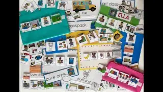 Visual Schedule For Special Education And Autism
