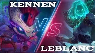 Kennen VS LeBlanc (Mid) | Solo Q | KDA 14/3/7 | League of Legends | Full Gameplay