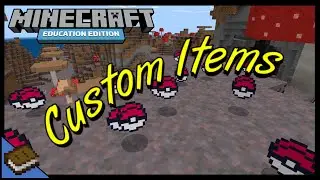 How to Create Custom Items - MINECRAFT EDUCATION