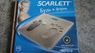 Двойной ремонт весов Scarlett SC-218 и Marta MT-1686