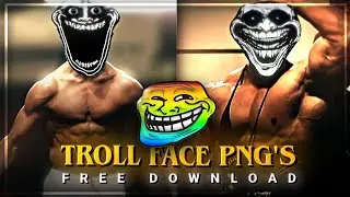 50+ Troll face Overlays 🗿