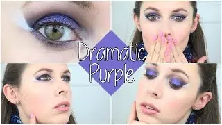 Dramatic Purple Tutorial | PlaneBeauty
