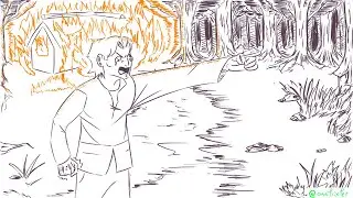 You burned my house to the ground
