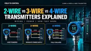 2-Wire vs 3-Wire vs 4-Wire Transmitters: What is the difference?