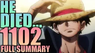 HE DIED / One Piece Chapter 1102 Spoilers