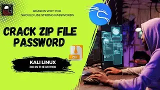 CRACK ZIP FILE ||  John The Ripper || Kali Linux  || Importance Of Strong Password || ??
