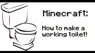 How To Make A Working Redstone Toilet  In Minecraft 1.5.1