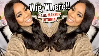 WIG WHERE!!  Makeup and Hair transformation| HER HAIR COMPANY.😝
