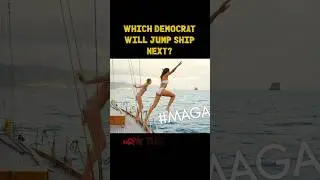 DEMS JUMP SHIP! 🚢 #shortsfeed #trump #potus