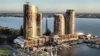 Elizabeth Quay -Timelapse - Night (Probuild)