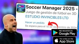 CUANDO SALE SOCCER MANAGER 2025 JUEGO COMPLETO