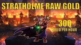 Mage Raw Gold Farm in Stratholme (Wotlk Classic Prepatch)