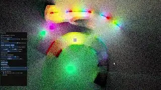 2D pixel path tracer
