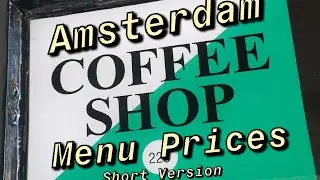 Amsterdam coffeeshop menus 2020. Short version