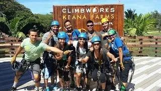 GoPro Zip-Lining: CLIMB Works at Keana Farms on Oahu (2014)