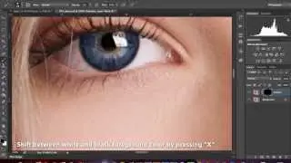 Tutorial - Make beautiful eyes in Photoshop CS6 with these 3 easy steps!