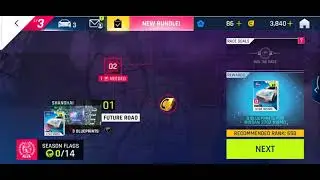 racing in asphalt 9 with lower than recommended rank!