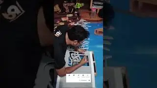 AJIB...!!!KALIGRAFI TIMBUL BAHAN SPON ATI