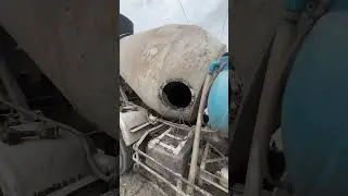 Плановая очистка бочки автобетоносмесителя