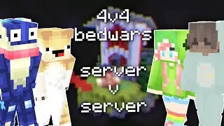 Discord Server v Server | 4v4 Bedwars