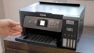 Unboxing e primeira configuração da impressora Epson l4260