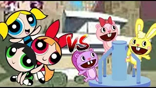 MUGEN Request 408: Blossom, Bubbles, Buttercup VS Cuddles, Giggles, Toothy
