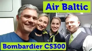 Air Baltic Bombardier CS300 Business Class