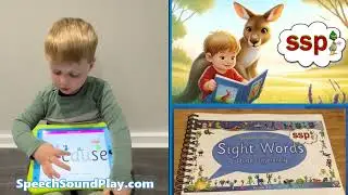Aussie Avery teaches us high frequency words DUCK LEVEL 2 - Speedy Sight Words! SpeechSoundPlay.com
