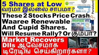 DIIs ஆவேசமாக டிரேடிங் செய்கிறார்களா? | Tata Elxsi Share analysis |  Hindzinc share price super story
