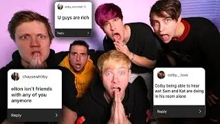 ROOMMATES ANSWER YOUR ASSUMPTIONS (tea was spilt) | Sam Golbach