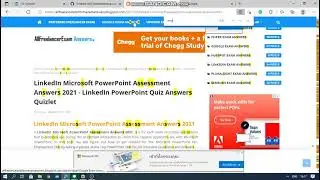 Linkedin powerpoint assesment take skill quiz