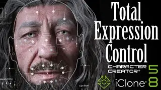 HD Face Control: A Lot for a Little! (Character Creator 5 & iClone 8 Tutorial)