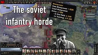 Hoi4 | The soviet horde infantry only challenge