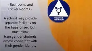 What is in the Transgender Student 