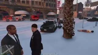 Grand Theft Auto V LSPDFR [Bank Robbery]