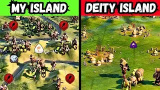 I Put A Barbarian On Every Tile BUT With A Twist... | Civ 6