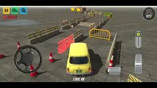 Mr. Bean's Mini Goes Pro |Hard Parking 5Gameplay MrBeanCar #HardParking5 #FunnyGameplay #minicooper