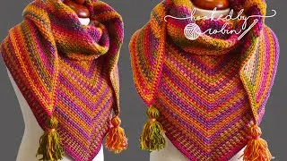 QUICK & EASY Moss Stitch Shawl 🧶