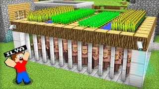 Kim qishloqilarni  poliz tagidagi qamoqhona qamab quydi #Ilya . Minecraft