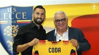 U.S. Lecce: Conferenza Stampa presentazione Massimo Coda