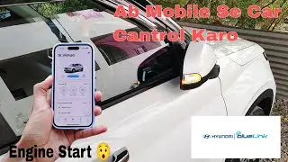 Bluelink All Features Explain In Detail | Control You Car Using Mobile