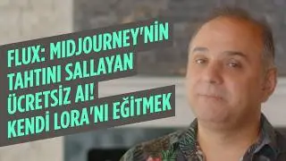 Flux: Midjourney'nin Tahtını Sallayan Ücretsiz AI! 🎨 Flux'ı Kendi Görsellerinle Eğit! #LoRA 🚀