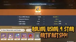 ROLLING ARTIFACT WITH THIS TRICKS! | Genshin Impact |
