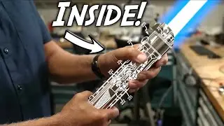 What's Inside Disney's Real Lightsaber?