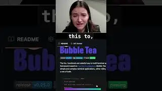 Golang Bubble Tea #twitch #golang