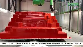 Robot lakierniczy - Gelcoat - brodziki i baseny - CMA